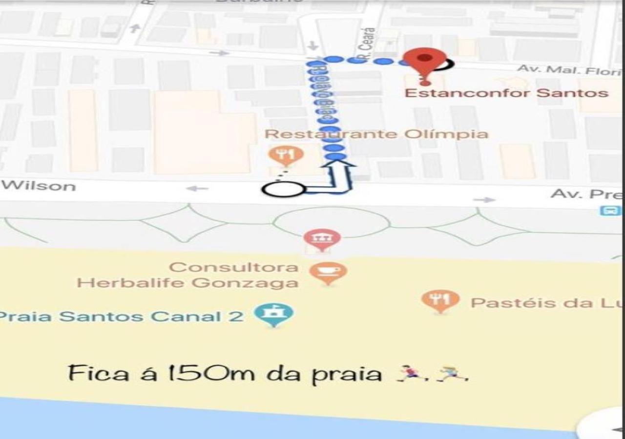 Apart Estanconfor Santos Exterior photo